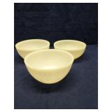 Federal Glass white milk glass bowls