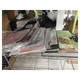Group of scrapbooking items