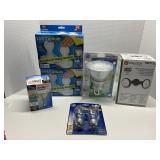 Lot of 6 Packages of Various Light Bulbs