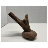 Decorative Sculpture Weathered Wood w/ Arrow head