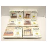 Group of House of Miatures dollhouse furniture