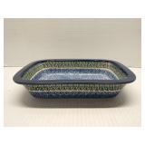 Polish Pottery Rectangular Baker dish