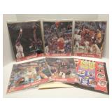 Group of NBA Hoops Action Photos