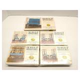 Group of House of Miatures dollhouse furniture