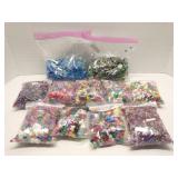 Multiple bags of beads