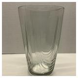 Royal Crystal Rock Magnolia Pattern 10' Vase 6.5'