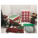 Group of Christmas decorations