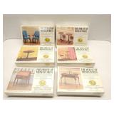 Group of House of Miatures dollhouse furniture