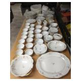 Large set of Theodore Haviland Gloria dishes