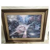 'Skylands' framed print 52x42
