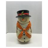 Ceramic Snowman Cookie Jar