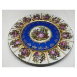 Vtg Bavarian Porcelain Cabinet Plate