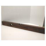 Vintage wood level 30'