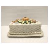 Benchmark Pottery covered butter dish