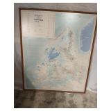 North Sea Oil & Gas map PenWell Maps