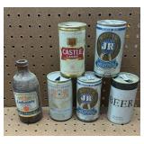 Vintage Pull Tab Beer Cans