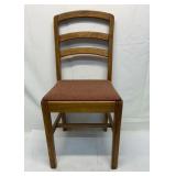 Wood chair seat 15in wide x 14in deep 17in high