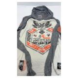 American fighter Small size long sleeve shirt.