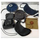 7 small purses or bags