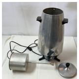 Vintage Large coffee percolator.