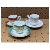 Mini Porcelain Tea Cups