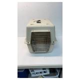 Small pet travel crate.