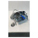 Rival stainless steel electric food slicer.