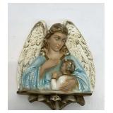 Guardian Angel 10in tall 8.5in wide