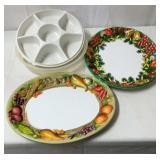 Serving trays.