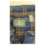 G.H bass & co 2xl long sleeve plaid shirt and