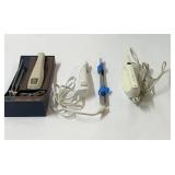 Assorted electric knives.