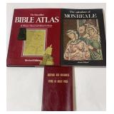 Assorted Christian books.