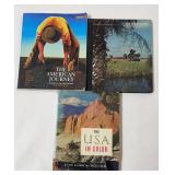 Assorted of books of the USA.