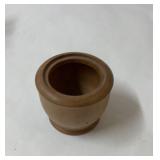 handmade wooden bowl turned from Bradford Pear