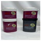 Unused - 2 Thermos stack n lock 12oz jug and 24oz