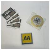vintage ADAC grill badge commemorating