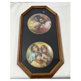 Royal Doulton porcelain plates wall art