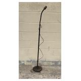Antique floor ramp 58in tall