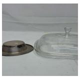 Kitchen. Sink stopper glass crock pot top.