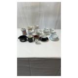 Random mugs and tea cups