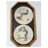 Norman Rockwell collector plates