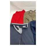 Men's clothing. Mixed sizes. Lot. Tops and a pair