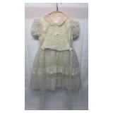 Children's flower girl dress small size