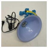 Terrarium light holder reflector with a time