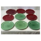 Vintage plate set.