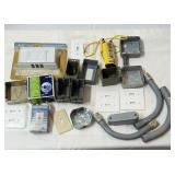 Miscellaneous electrical supplies.