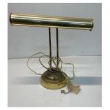 vintage brass Bankers or piano lamp.