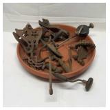 Vintage farm tools
