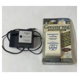 Electricity saver and a sunpak quick charger.