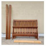 Queen size bed frame